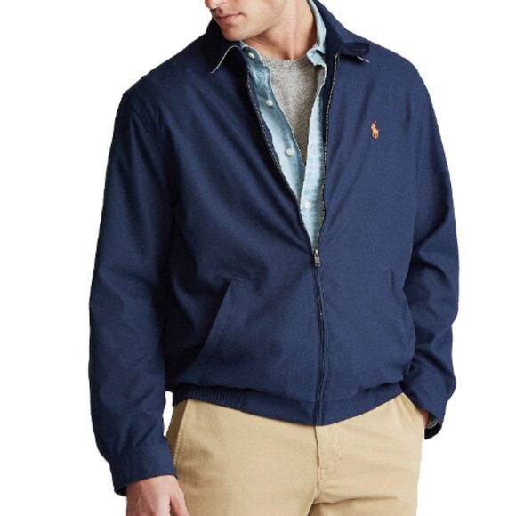 Callie Lives Polo BY Ralph Lauren Windbreaker Navy BLUE Men's Size XXL TTG - Picture 4 of 4